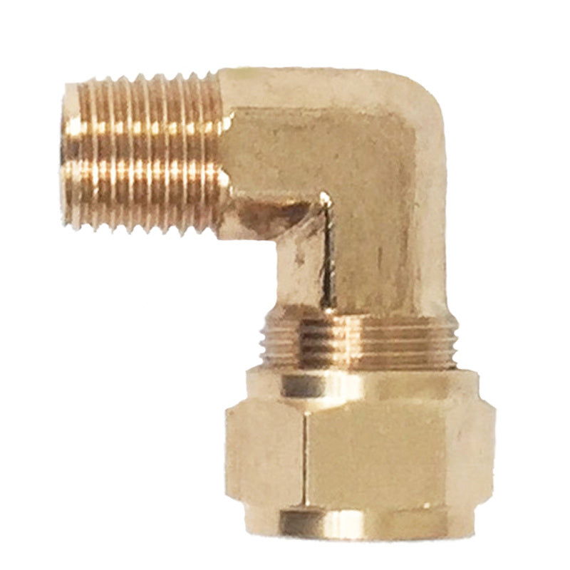 Kleinn Air Horns Kleinn 1/4In OD Tubing 1/4In M NPT Elbow Compression Fitting