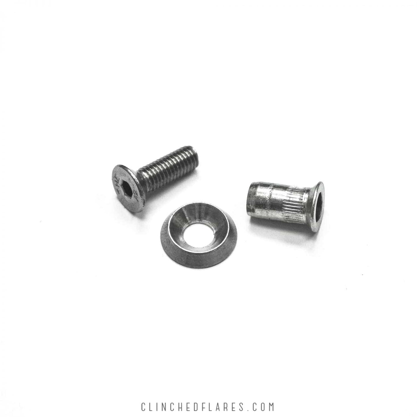 Clinched Installation Hardware (Type 1) - 10 pack