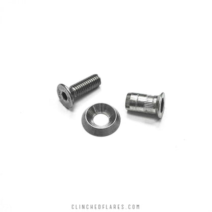 Clinched Installation Hardware (Type 1) - 10 pack