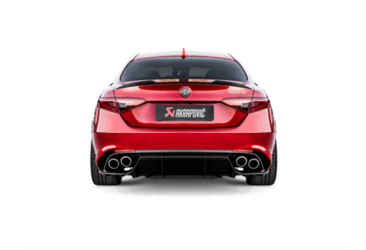 Akrapovic Akrapovic 17-19 Alfa Romeo Giulia Quadrifoglio Evolution Line Cat Back (Titanium) w/Link Pipes