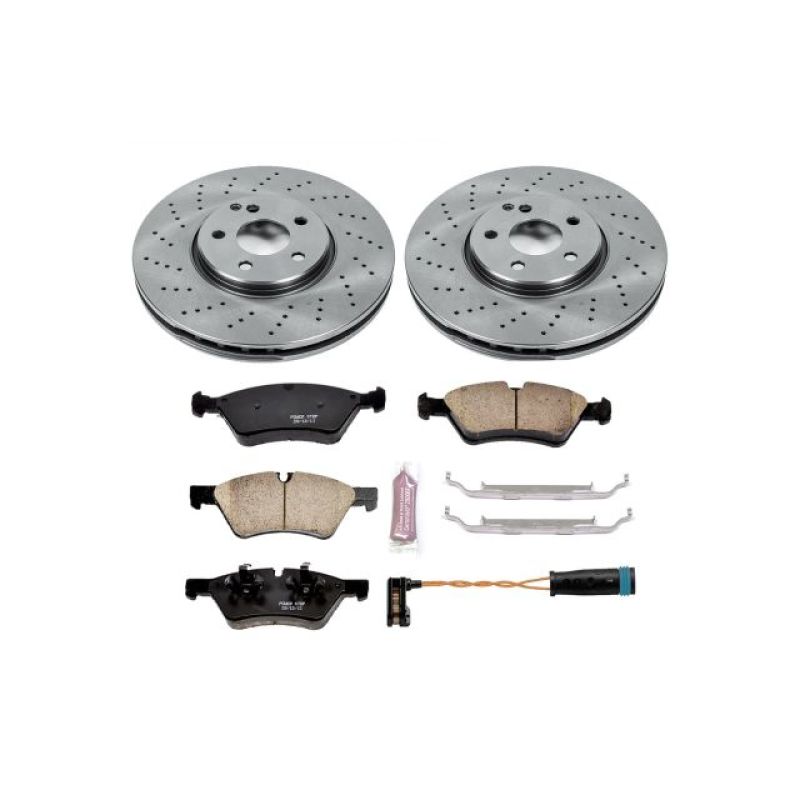 PowerStop Power Stop 07-09 Mercedes-Benz E350 Front Autospecialty Brake Kit