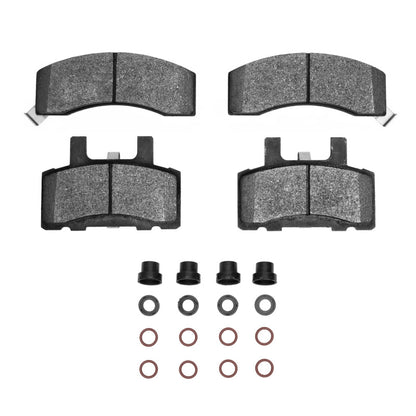 R1 Concepts R1 88-02 Chevrolet Suburban 1500 Front Performance Off-Road/Tow Brake Pads & Hardware Kit