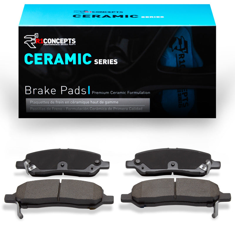 R1 Concepts R1 13-16 Dodge Dart Rear R1 Ceramic Brake Pads