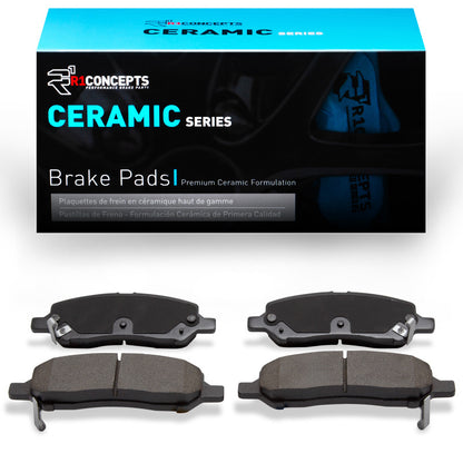R1 Concepts R1 13-16 Dodge Dart Rear R1 Ceramic Brake Pads