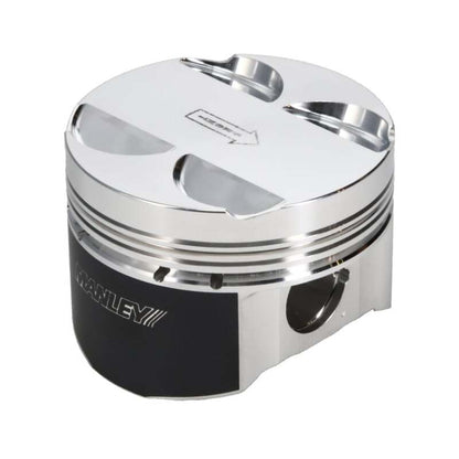Manley Performance Manley Mitsubishi Evo 4G63/4G63T 85.5mm Bore 10/10.5:1 CR -2.5cc Flat Top E/D Piston Set w/Rings