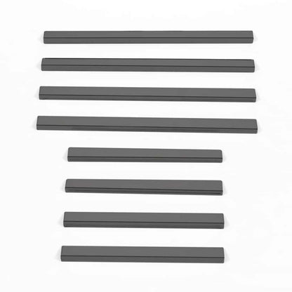 Putco 14-18 Chevy Silverado LD - Double Cab (8pcs) Black Platinum Door Sills
