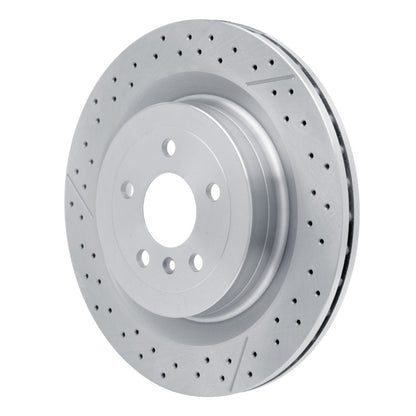 DFC 12-19 Mercedes-Benz GLE63 AMG Rear Drilled and Slotted Brake Rotor