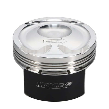 Manley Performance Manley Ford EcoBoost STD Stroke 88mm STD Bore 9.5:1 CR Dish Piston Set - Extreme Duty