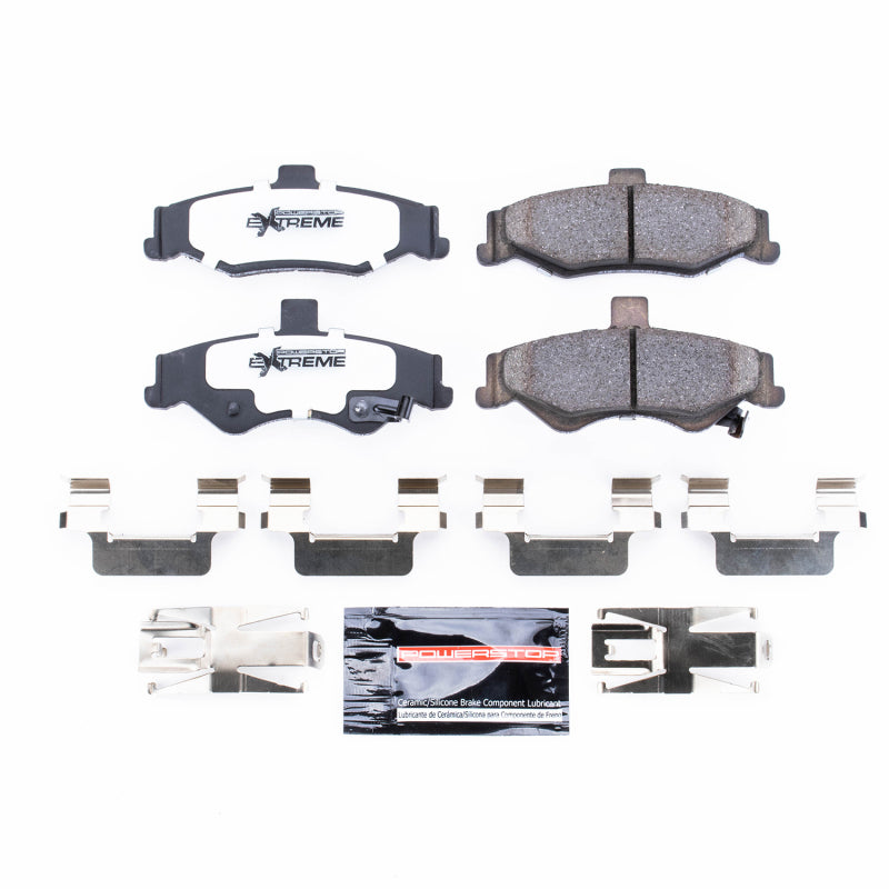 PowerStop Power Stop 98-02 Chevrolet Camaro Rear Z26 Extreme Street Brake Pads w/Hardware