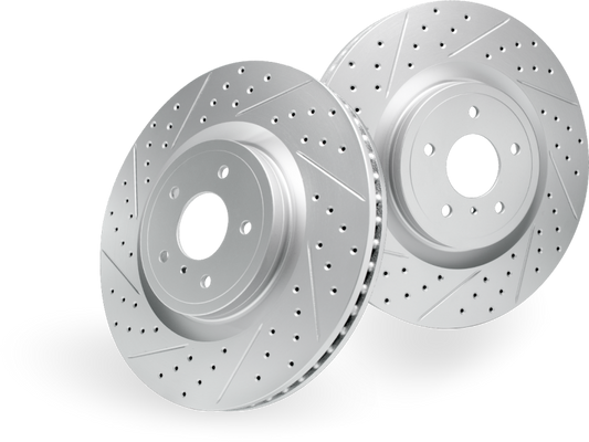 R1 Concepts R1 98-17 Freightliner M2 100/106 Hydro Brakes Rr Right/Rear Right Drill & Slot Geo-Carbon Rotor