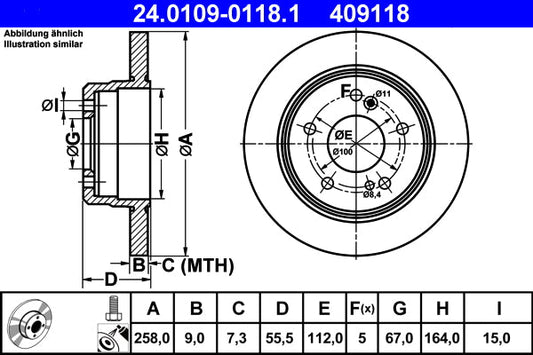 QUICK BRAKE QB109-0056 Disc Brake Pad Accessory Kit