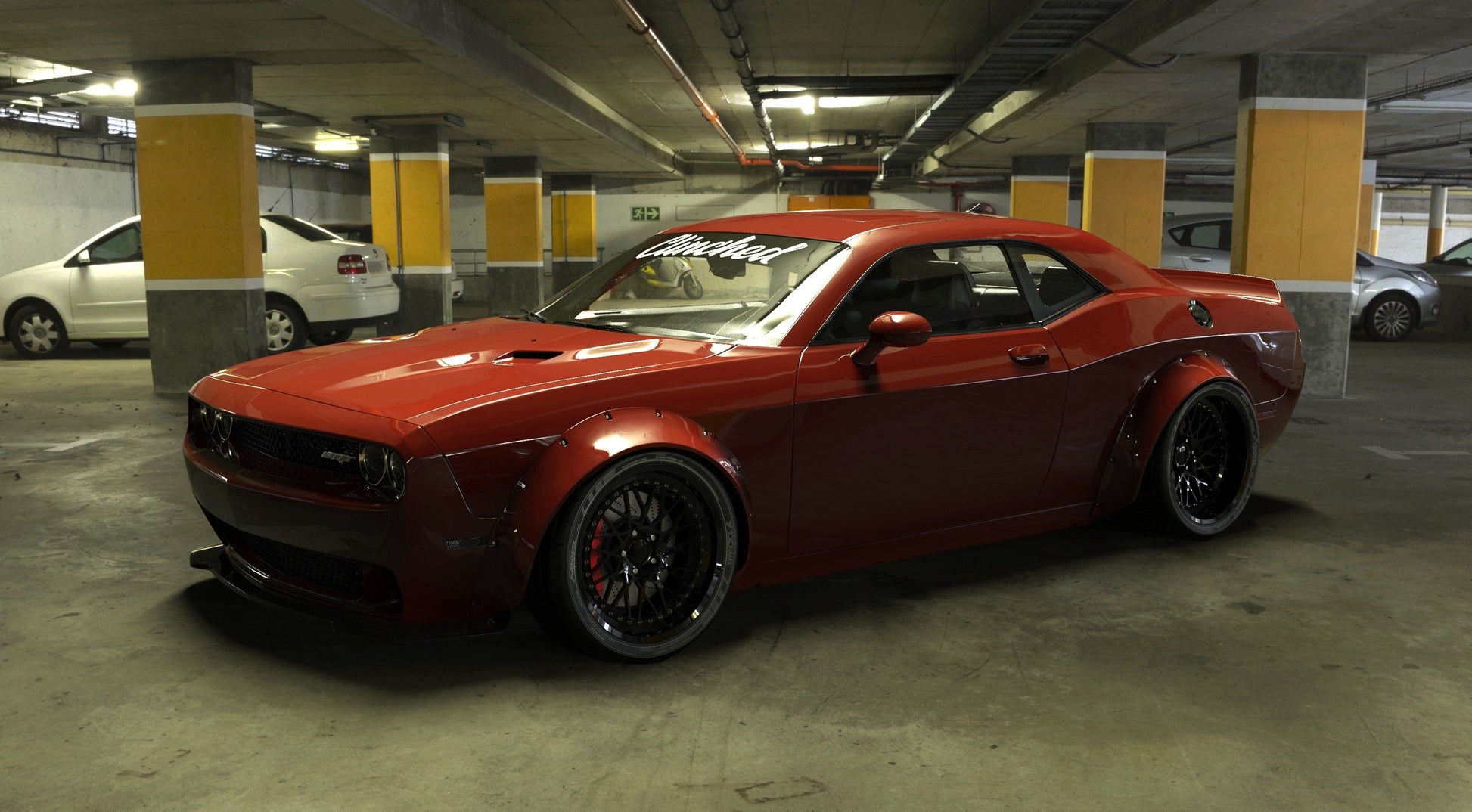 Clinched “New School XL” 10cm/3.9” Fender Flares