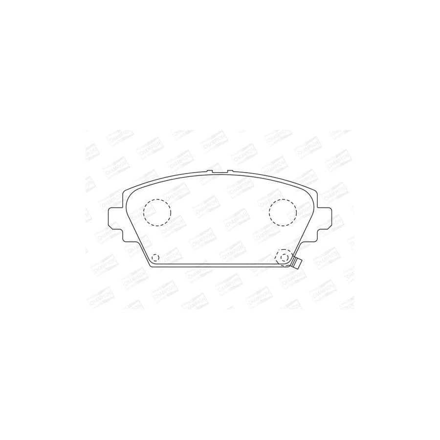 Champion 572429Ch Brake Pad Set