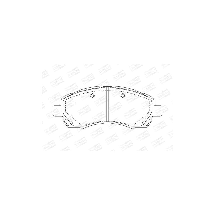 Champion 572566Ch Brake Pad Set