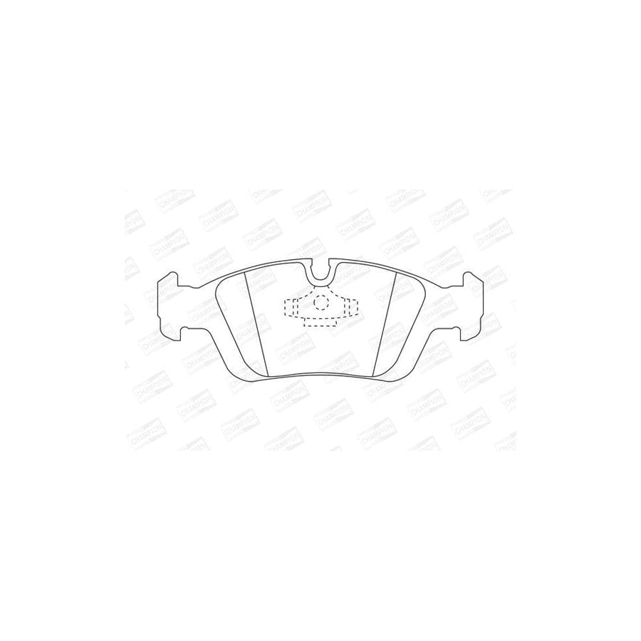 Champion 573710Ch Brake Pad Set