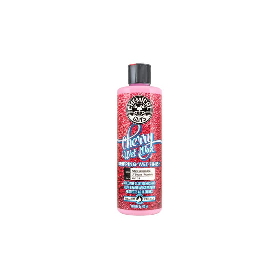 Chemical Guys Cherry Wet Wax Brilliant Glistening Shine Carnauba Wax 16oz