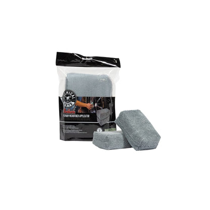 Chemical Guys Premium Grade Workhorse Microfiber Applicator Gray