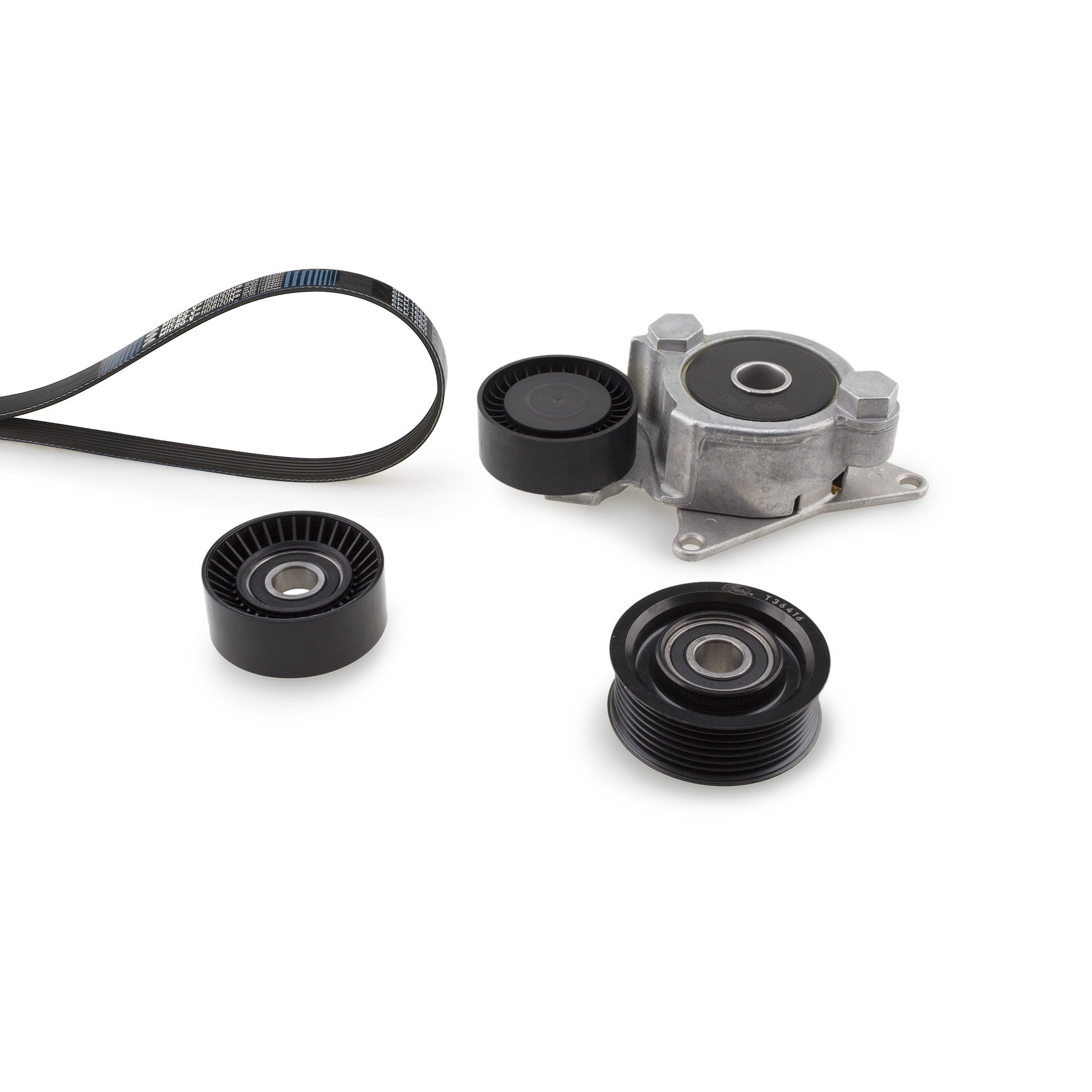 GATES GATK017PK1370 V-Ribbed Belt Set