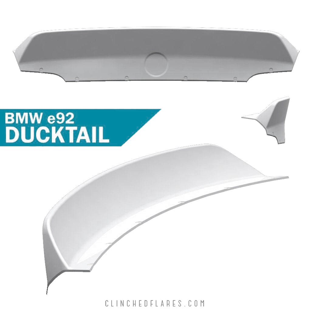 Clinched BMW 3-series/M3 E92 Ducktail Spoiler