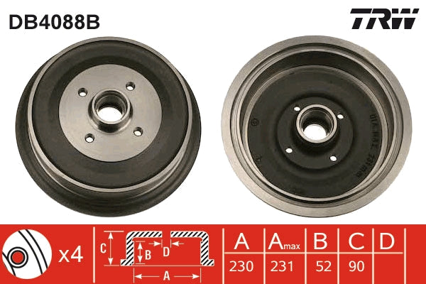 HERTH+BUSS JAKOPARTS J3213036 Brake Caliper
