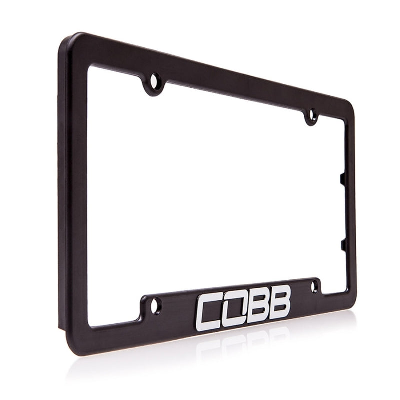COBB CO-PFRAME-NEW NEW COBB BLACK LICENSE PLATE FRAME