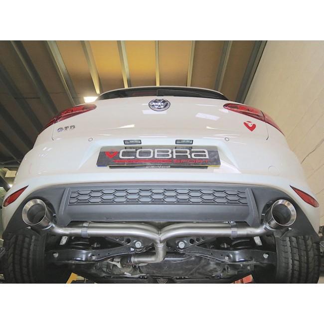 Cobra Exhaust VW Golf GTD (Mk7) 2.0 TDI (5G) (14-17) GTI Style Rear Exhaust