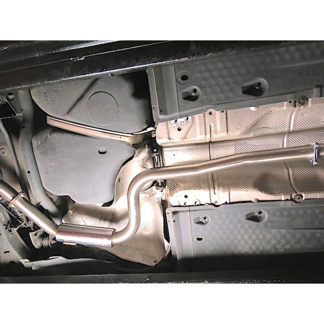 Cobra Exhaust Audi A3 (8P) 2.0 TDI 2WD (2008-12) (3 Door) Single Tip Cat Back Performance Exhaust