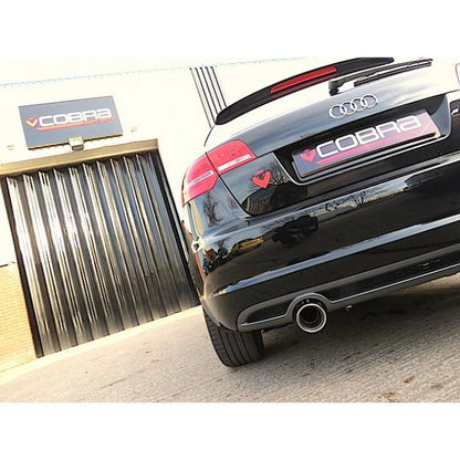 Cobra Exhaust Audi A3 (8P) 2.0 TDI 2WD (2008-12) (3 Door) Single Tip Cat Back Performance Exhaust