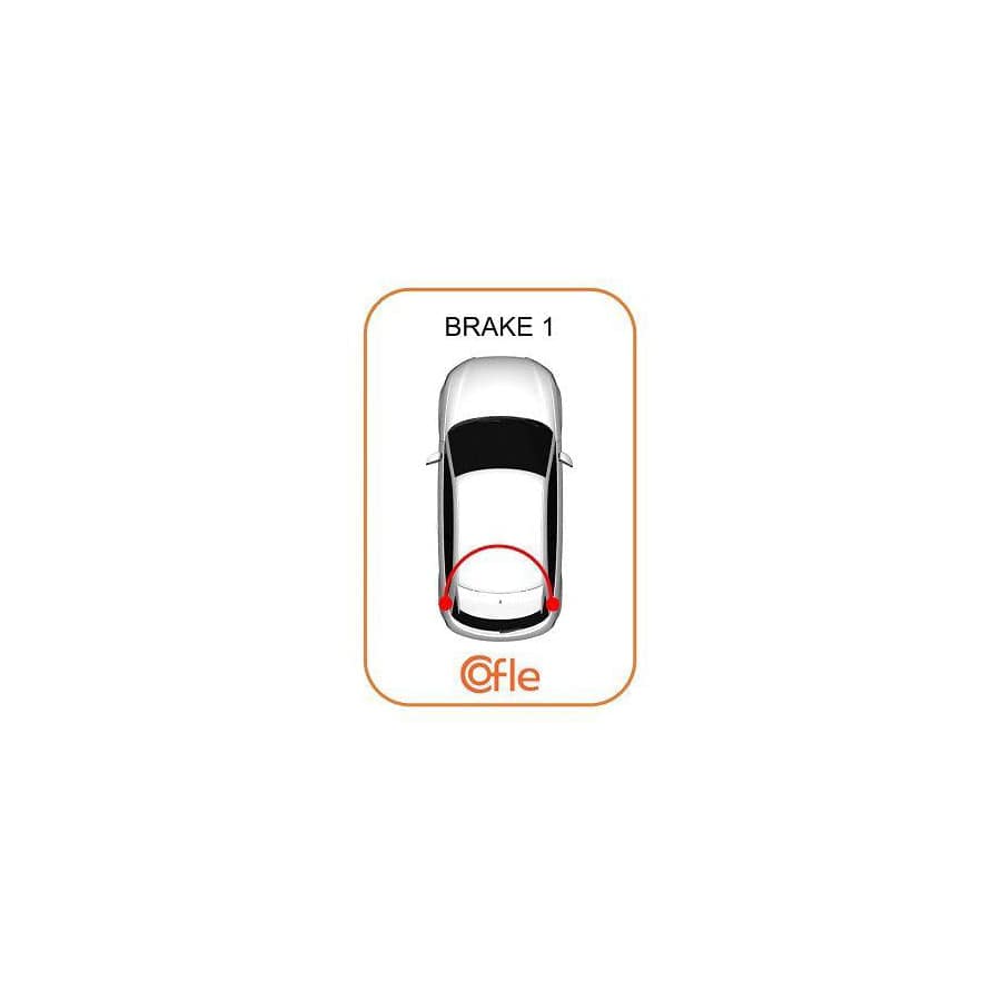 Cofle 11.559 Hand Brake Cable for Ford Transit