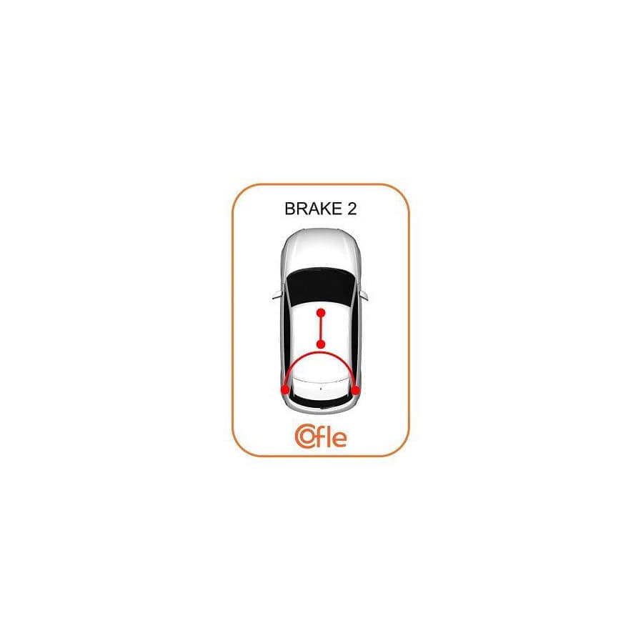 Cofle 11.5861 Hand Brake Cable
