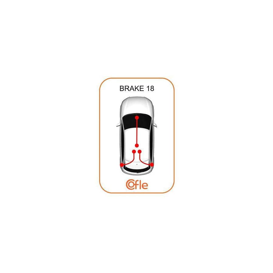 Cofle 11.6799 Hand Brake Cable