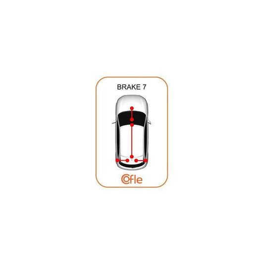 Cofle 11.6814 Hand Brake Cable