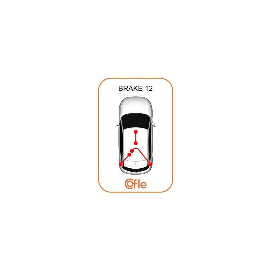 Cofle 17.0366 Hand Brake Cable
