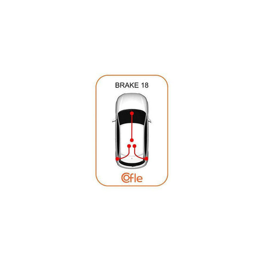 Cofle 17.1269 Hand Brake Cable for Toyota Hiace