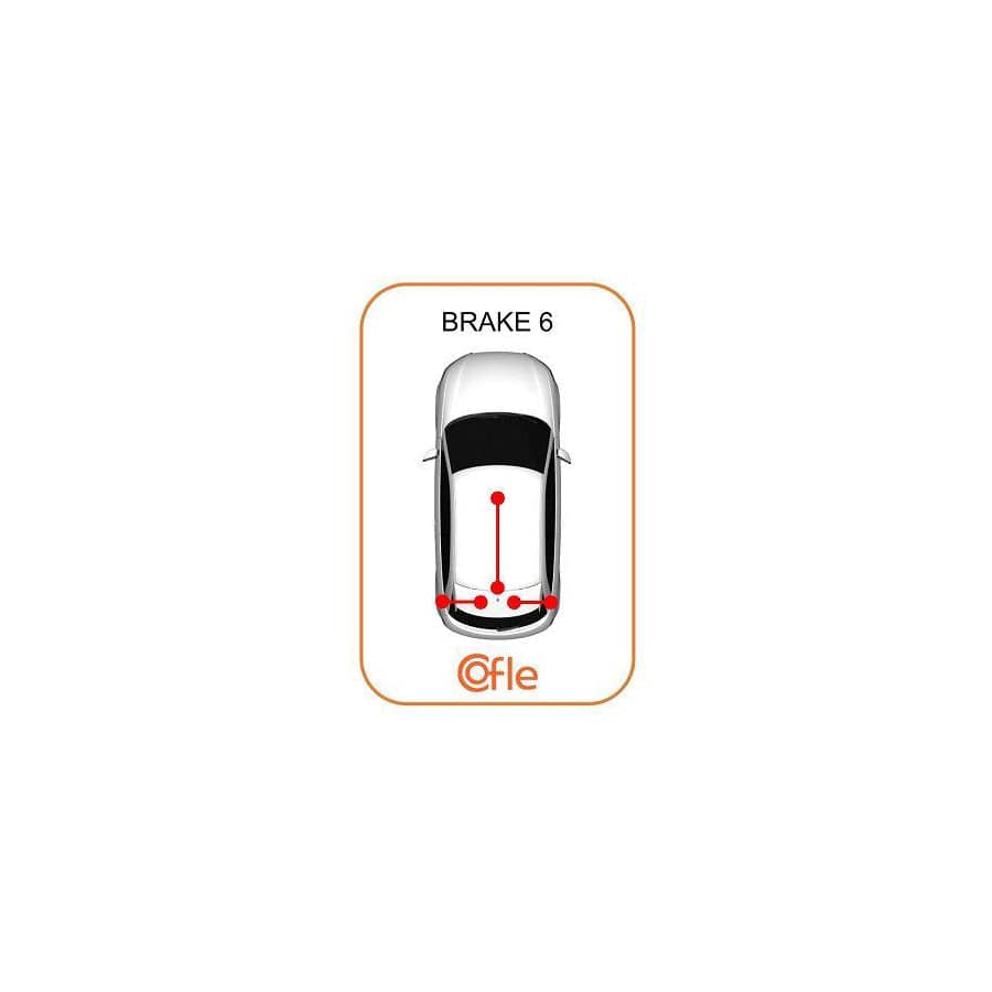 Cofle 20.160B079 Hand Brake Cable