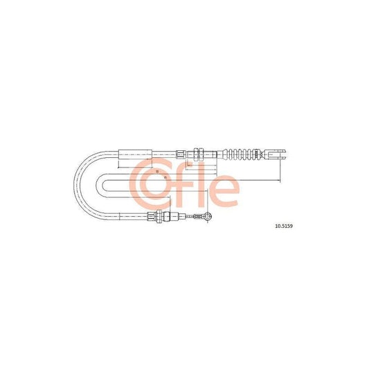 Cofle 92.10.5159 Hand Brake Cable