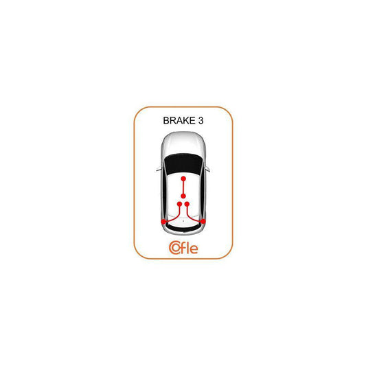 Cofle 92.10.5340 Hand Brake Cable for Ford Ranger Mk2 (Er, Eq)