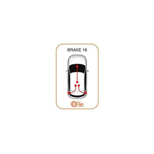 Cofle 92.10.9886 Hand Brake Cable