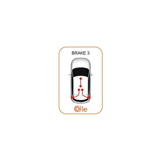 Cofle 92.10.9893 Hand Brake Cable