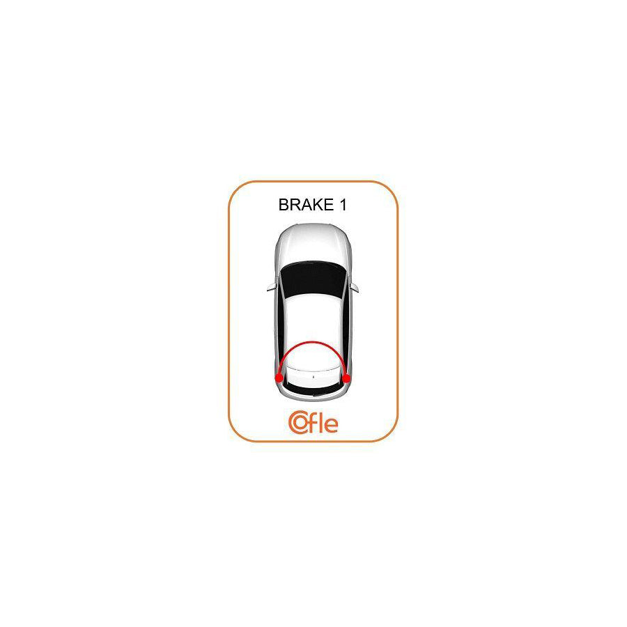 Cofle 92.11.5491 Hand Brake Cable for Ford Scorpio