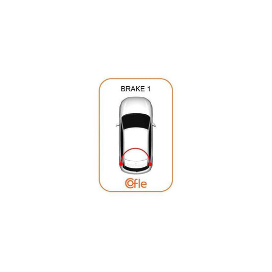 Cofle 92.11.5491 Hand Brake Cable for Ford Scorpio