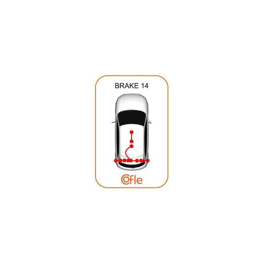 Cofle 92.11.5758 Hand Brake Cable