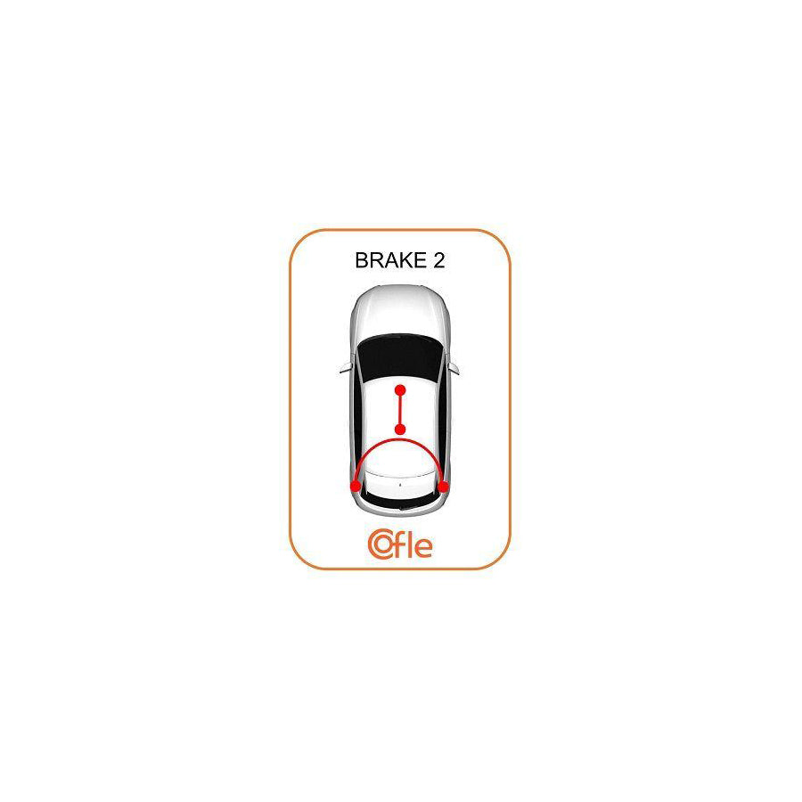 Cofle 92.11.5938 Hand Brake Cable