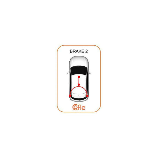 Cofle 92.11.5938 Hand Brake Cable