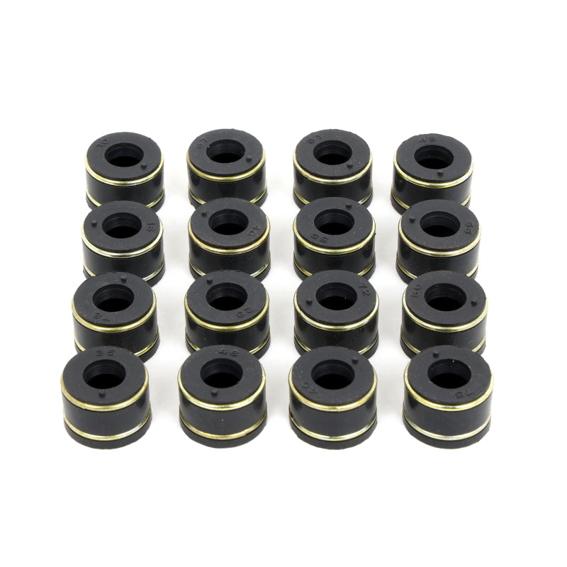 COMETIC 3017N1-16 3/8" X 0.623" X 0.470" X 0.790" NITRILE VALVE STEM SEAL, POSITIVE 2 RING & BAND, 16 PACK