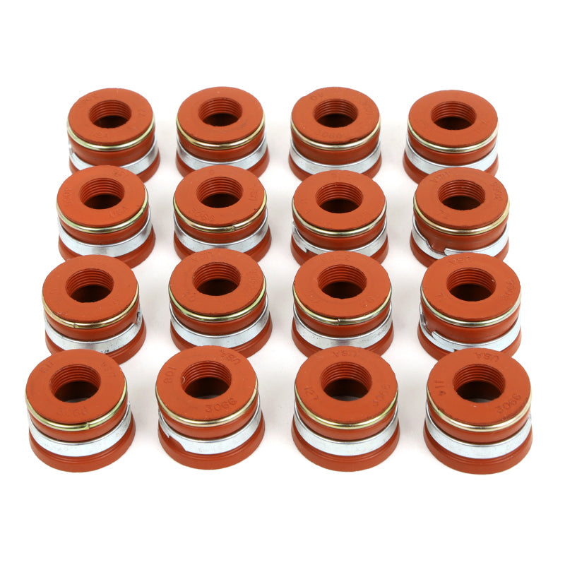 COMETIC 3066V1-16 11/32" X 0.563" X 0.470" X 0.690" VITON VALVE STEM SEAL, POSITIVE RING & BAND, 16 PACK
