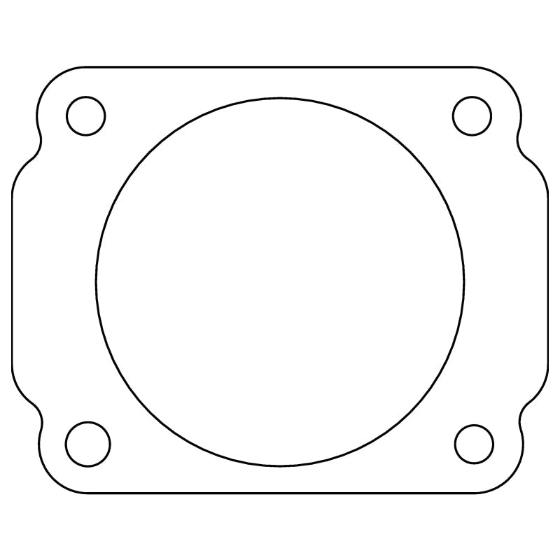 COMETIC C15078 FORD 4.6L/5.4L SOHC .020" FIBER THROTTLE BODY GASKET, SPACER TO THROTTLE BODY, 1996-2001