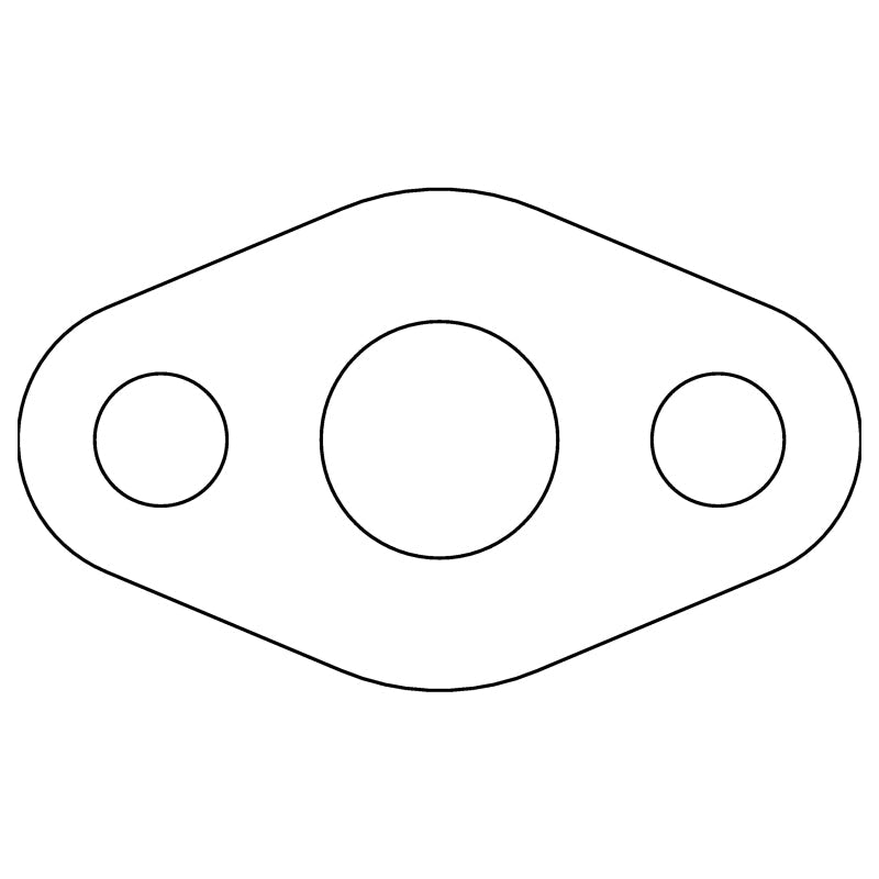 COMETIC C15127 FORD 59A FLATHEAD V8 .031" FIBER OIL PUMP SCREEN COVER, 1945-1948