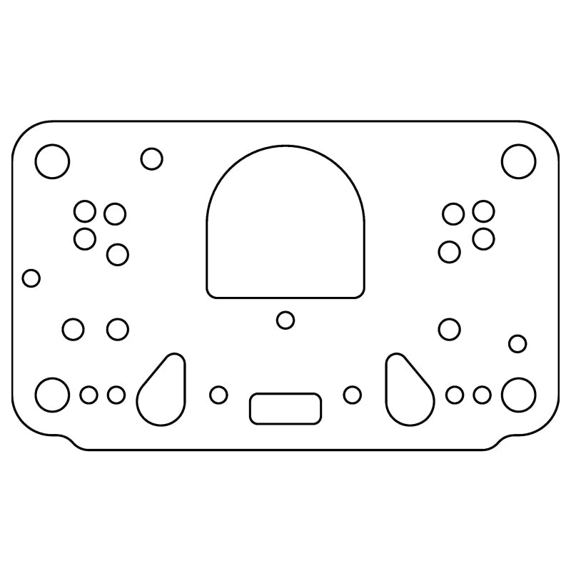 COMETIC C15243 HOLLEY .062" MP METERING BLOCK GASKET, 3 CIRCUIT