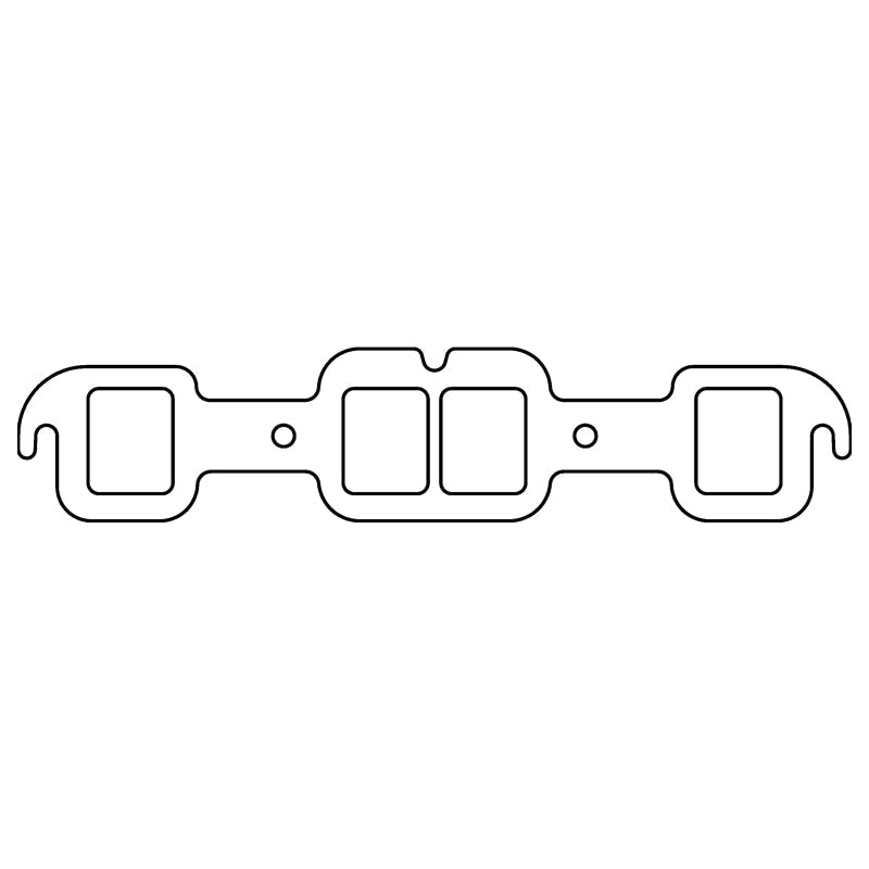 COMETIC C15330HTG OLDSMOBILE 400/425/455 .094" HTG EXHAUST GASKET SET, 1.920" X 1.550" RECTANGULAR PORTS